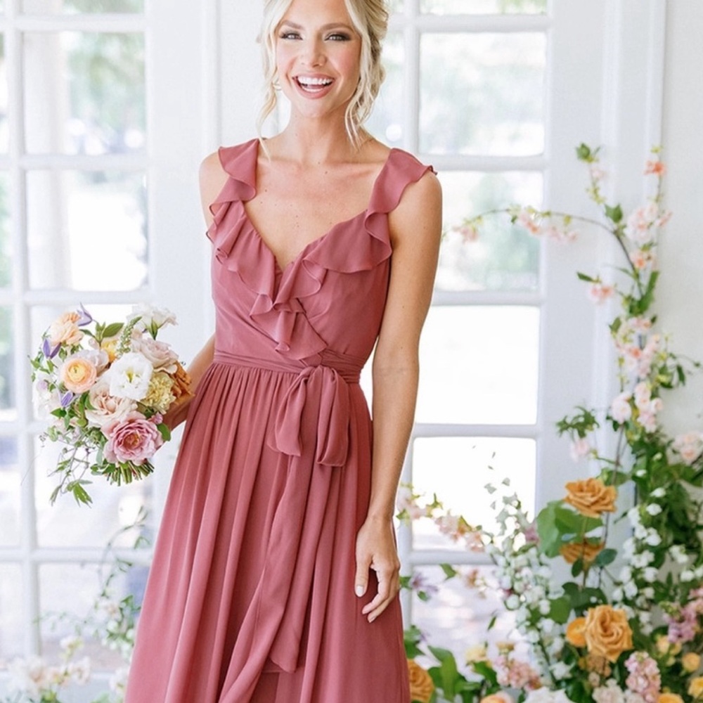 Worn once Revelry Bridesmaid Dress. Size 4.